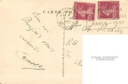 AK / Ansichtskarte Rouen Jardin des Plantes Le Papillon Rouen