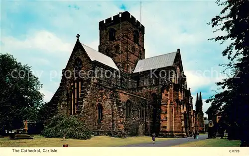 AK / Ansichtskarte Carlisle The Cathedral 