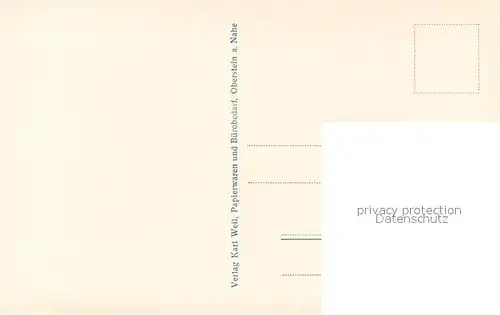 AK / Ansichtskarte Oberstein_Nahe Schloss und Felsenkirche Oberstein_Nahe