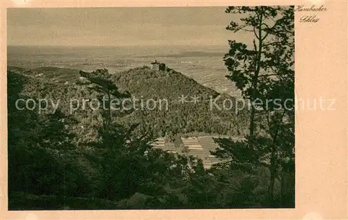 AK / Ansichtskarte Hambach_Neustadt Hambacher Schloss Panorama Hambach_Neustadt