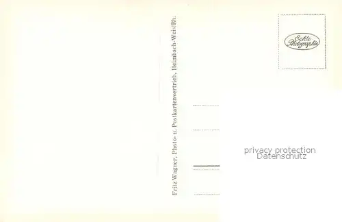 AK / Ansichtskarte Bacharach_Rhein Wernerskapelle und Stahleck Bacharach Rhein