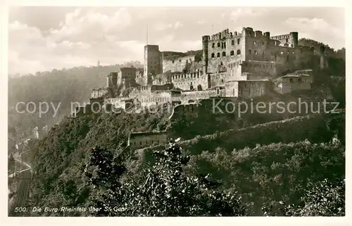 AK / Ansichtskarte St_Goar Burg Rheinfels St_Goar