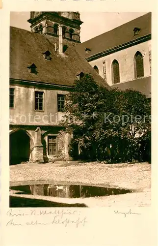 AK / Ansichtskarte Trier Am alten Klosterhof Trier