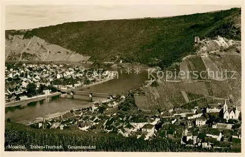 AK / Ansichtskarte Traben Trarbach Moseltal Gesamtansicht Traben Trarbach