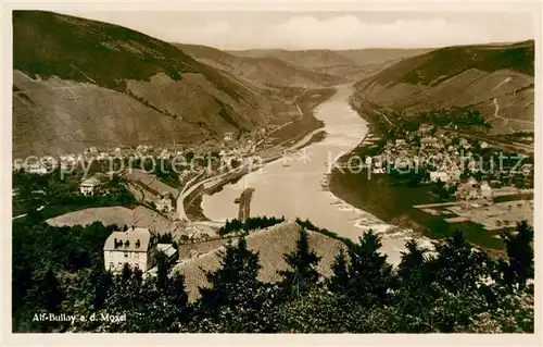 AK / Ansichtskarte Alf_Bullay_Mosel Panorama Alf_Bullay_Mosel