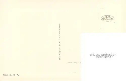 AK / Ansichtskarte Bernkastel Kues mit Hermann Goering Bruecke Bernkastel Kues