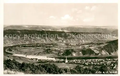AK / Ansichtskarte Kroev_Mosel Panorama Kroev_Mosel