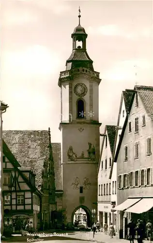 AK / Ansichtskarte Weissenburg_Bayern Spitaltor Weissenburg Bayern
