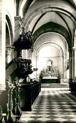 AK / Ansichtskarte St_Paul_Lavanttal Stiftskirche Inneres St_Paul_Lavanttal