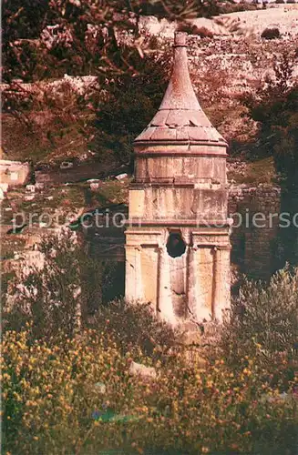 AK / Ansichtskarte Jerusalem_Yerushalayim Absaloives Grab Jerusalem_Yerushalayim