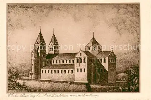 AK / Ansichtskarte Bad_Duerkheim Kloster Limburg vor der Zerstoerung Bad_Duerkheim