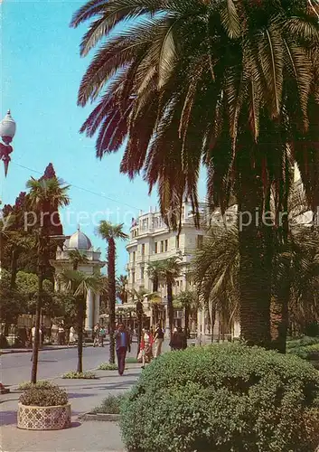 AK / Ansichtskarte Sukhumi Prospekt Rustaveli Sukhumi