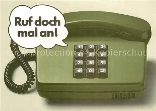 AK / Ansichtskarte Telefon Fernmeldeamt Telefonanschluss Hamburg  