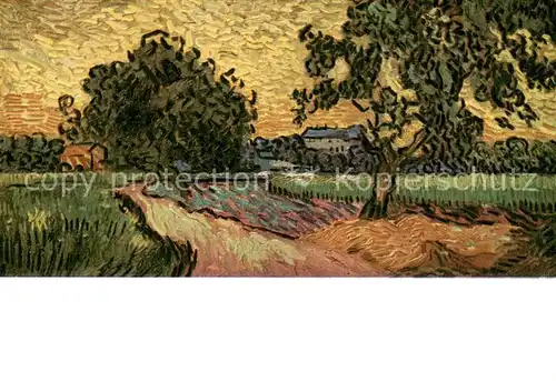 AK / Ansichtskarte Van_Gogh_Vincent Het kasteel te Auvers  