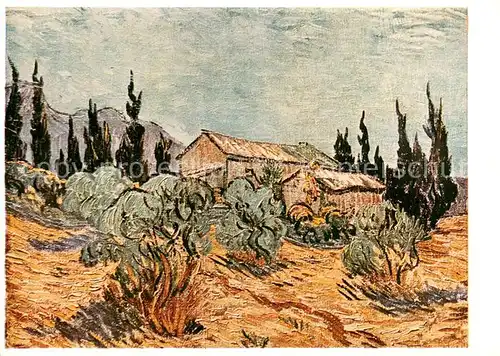 AK / Ansichtskarte Van_Gogh_Vincent Hyttene  