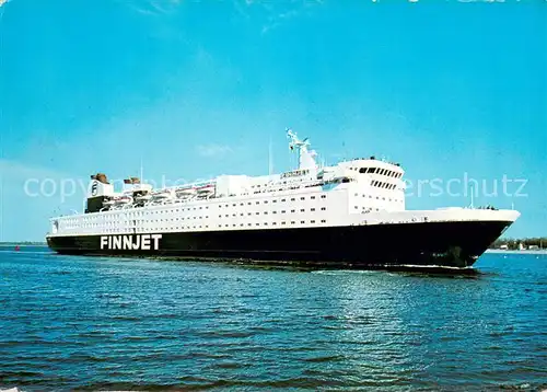 AK / Ansichtskarte Schiffe_Ships_Navires Finnjet  