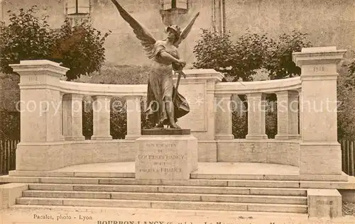 AK / Ansichtskarte Bourbon Lancy Monument aux enfants morts pour la France Bourbon Lancy