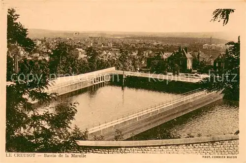 AK / Ansichtskarte Le_Creusot_Saone et Loire Bassin de la Marolle Le_Creusot_Saone et Loire