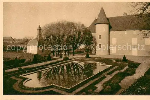 AK / Ansichtskarte Beaubery Chateau de Corcheval Chapelle Sainte Marguerite Marie Alacoque Beaubery