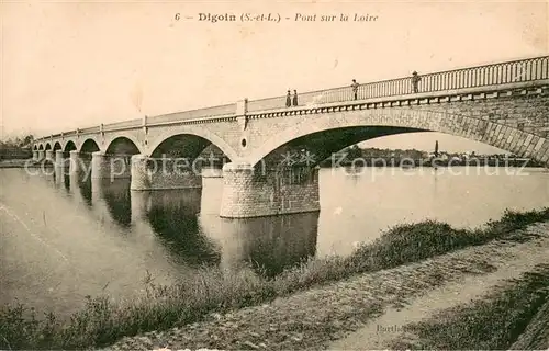 AK / Ansichtskarte Digoin Pont sur la Loire Digoin