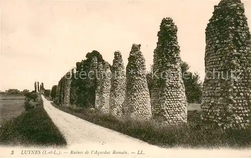 AK / Ansichtskarte Luynes_Indre et Loire Ruines de l aqueduc romain Luynes Indre et Loire