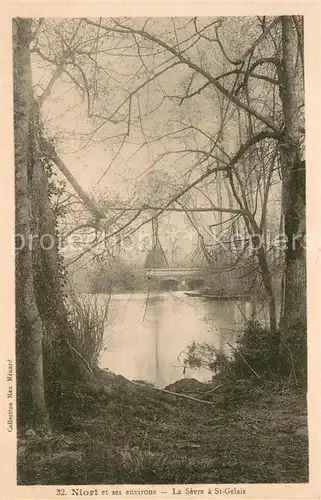 AK / Ansichtskarte Saint Gelais Bords de la Sevre Saint Gelais