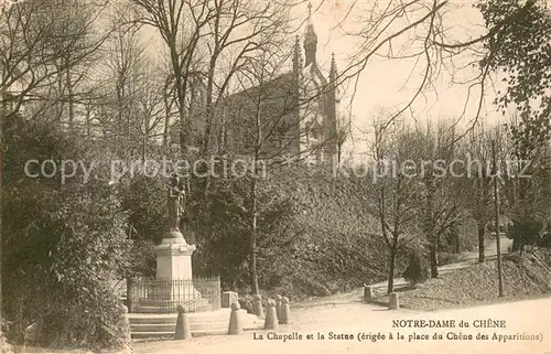 AK / Ansichtskarte Le_Chene_Aube Notre Dame Chapelle et Statue Le_Chene_Aube