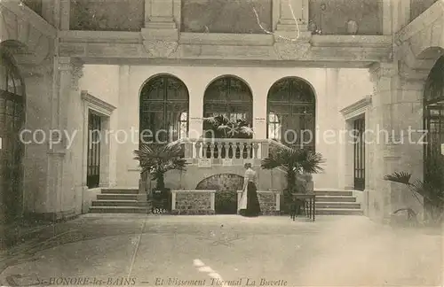 AK / Ansichtskarte Saint Honore les Bains Etablissement Thermal La Buvette Saint Honore les Bains