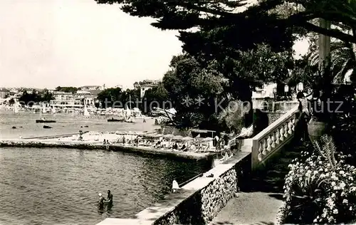 AK / Ansichtskarte Juan les Pins Plage Beau Rivage Juan les Pins
