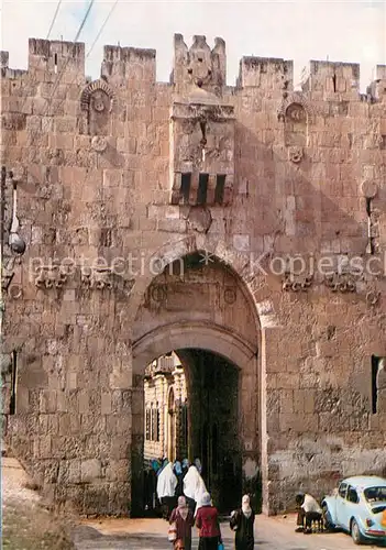 AK / Ansichtskarte Jerusalem_Yerushalayim Lions Gate Jerusalem_Yerushalayim