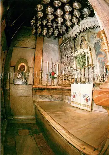 AK / Ansichtskarte Jerusalem_Yerushalayim Church of the Holy Sepulchre Tomb of Christ Jerusalem_Yerushalayim