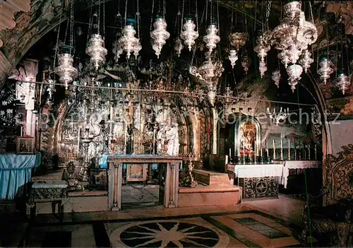 AK / Ansichtskarte Jerusalem_Yerushalayim Church of the Holy Sepulchere Calvary Jerusalem_Yerushalayim