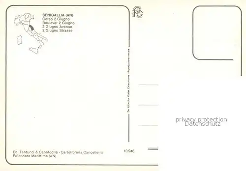 AK / Ansichtskarte Senigallia Corso 2 Giugno Senigallia