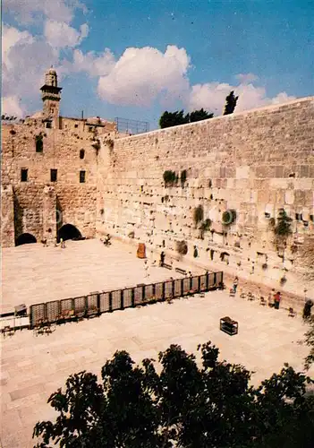 AK / Ansichtskarte Jerusalem_Yerushalayim Wailing Wall Jerusalem_Yerushalayim