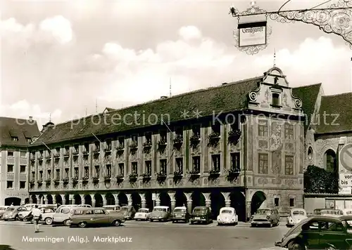 AK / Ansichtskarte Memmingen Marktplatz Memmingen