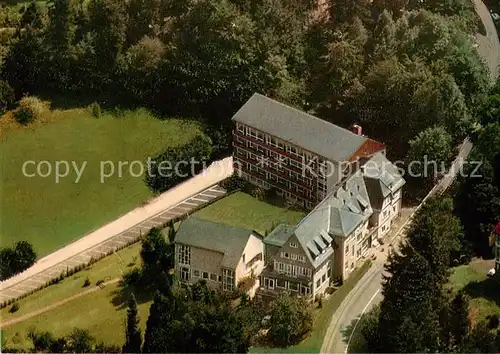 AK / Ansichtskarte Herrenalb_Bad Haus der Kirche Akademie Baden Fliegeraufnahme  Herrenalb_Bad