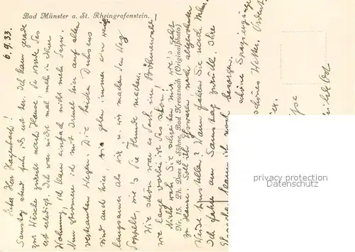 AK / Ansichtskarte Bad_Muenster_Stein_Ebernburg Rheingrafenstein Bad_Muenster