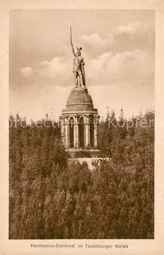 AK / Ansichtskarte Detmold Hermannsdenkmal im Teutoburger Wald Detmold