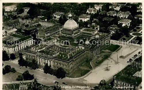 AK / Ansichtskarte Leipzig Reichsgericht Fliegeraufnahme Leipzig