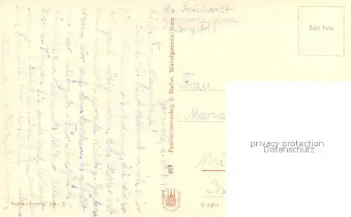 AK / Ansichtskarte Gernrode_Harz Panorama Blick vom Stubenberg Gernrode Harz