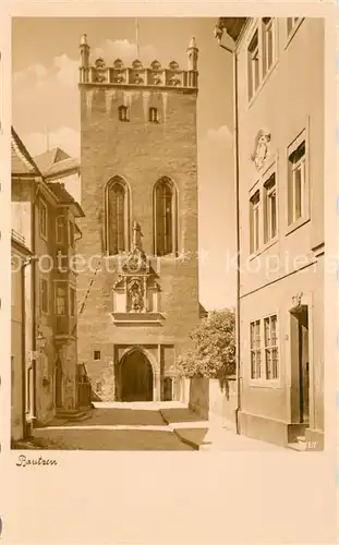 AK / Ansichtskarte Bautzen Schlossturm Silesia Karte Nr. 2757 Bautzen