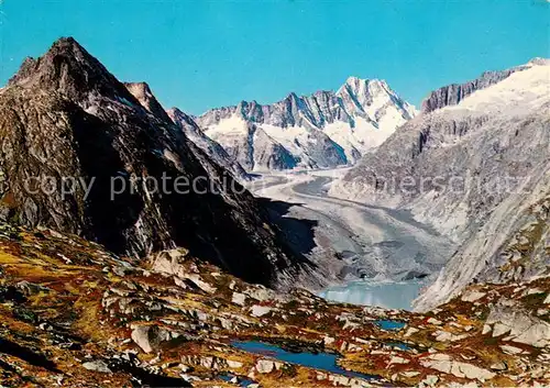 AK / Ansichtskarte Gletscher Berner Oberland Unteraargletscher Grimselpass 