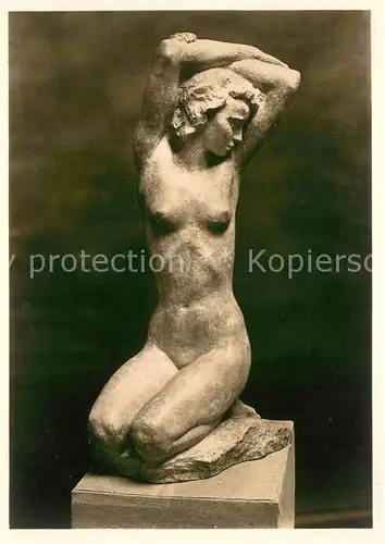 AK / Ansichtskarte Skulpturen Fritz Klimsch Erwachende  