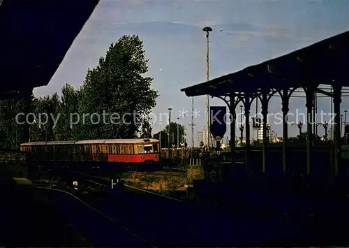 AK / Ansichtskarte Eisenbahn Bahnhof Grunewald Eisenbahn