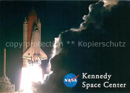 AK / Ansichtskarte Raumfahrt_Space_Spatial Kennedy Space Center Space Shuttle Endeavour  