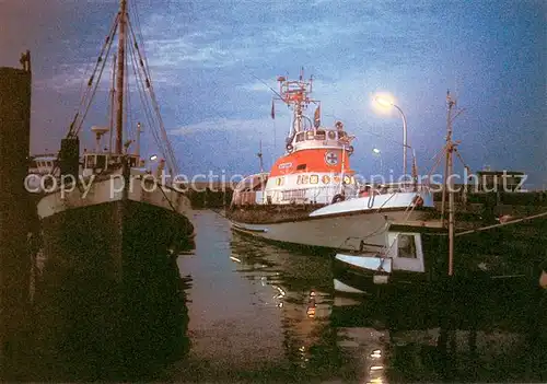 AK / Ansichtskarte Motorboote Seenotkreuzer mit Tochterboot Georg Breusing Arwed Emminghaus  