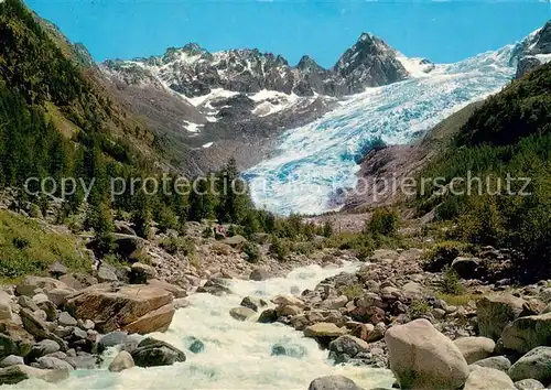 AK / Ansichtskarte Gletscher Glacier du Trient  