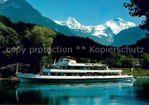 AK / Ansichtskarte Motorschiffe Thunerseeschiff Bubenberg Interlaken 