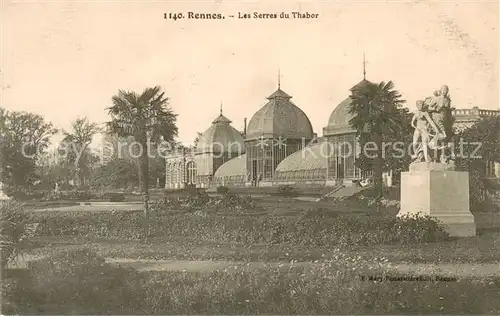AK / Ansichtskarte Rennes_Ille et Vilaine Serres du Thabor 