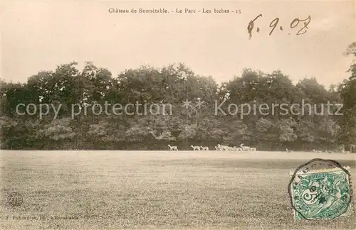 AK / Ansichtskarte Bonnetable Chateau Parc Biches Bonnetable